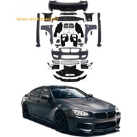 M6 Body Kit Front Rear Bumper Side Skirts 6 Series F06 F12 F13 640I 650I Upgr Full Set