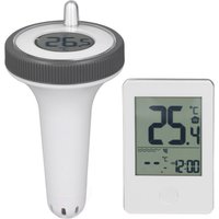 Thermometer Wireless Pool Thermometer LCD Display 0.1℃ Accuracy Waterproof Digital Floating Thermometer Temperature Meter