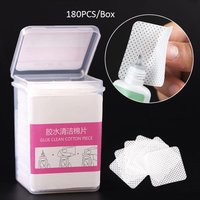 600/100pcs Nail Polish Remover Wipes Lint Free Cotton Pads Non Woven Nail Pads For Women Girl Beauty Salon Nail Cleaning Tools
