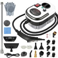 2500W Portable Handheld Steam Cleaner High-Temperature 1200ML Adjustable 105°C 6 Levels 20 Accessories With Brush Heads image 3