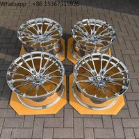 Chrome Deep Concave Forged Wheels 5x112 5x114.3 for Mercedes C400 W205 C43 E220 C180 S560 W212 350 53