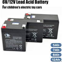 6V 12V Rechargeable Battery For Children's Electric Vehicles Toy Cars Motorcycles Baby Strollers Battery 5Ah 7Ah 8Ah 12Ah