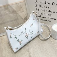 Elegant Casual Small Handbag Flower Purse Wallets For Girls Mini Messenger Bags Korean Handbag Women Underarm Bag Shoulder Bags