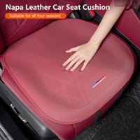For BMW E91 X5 E70 F11 E46 E30 F31 X3 F25 F32 x7 X6, Car Seat Covers Leather Four Seasons Seat Cushion, Car Backrest Accessories