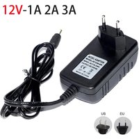 12 Volt Power Supply Transformer Converter AC 100-240V To DC 12V EU US Power Adapter Source Charger DC12V 1A 2A 3A LED Driver
