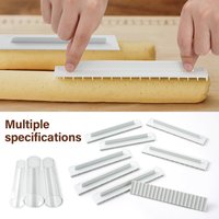 Non-stick Biscuit Mold Cookie Cutter Press Scale Ruler Cutting Mold Kitchen Baking Gadget DIY Biscuit Pastry Cake Baking Tool