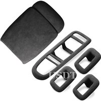 Made of Alcantara Armrest Box Lid Sheath Shell Cover For BYD Seal Atto 4 EV 2022 2023 2024 2025 Windows Control Panel Protective