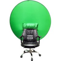 110/75CM Green Screen Photo Background Cloth Polyester High Color Saturation Photography Backdrops for Live Video Studio