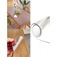 1.0mm/2.0mm/3.0mm High Quality Super Thick Pvc Soft Glass Transparent Table Cloth Waterproof Table Cover For Rectangular Table