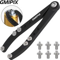 GMIPIX Adjustable Pin Spanner Wrench Bike Pin Spanner 3mm 4mm 5mm Pin Tool Motorcycle Fork Cap Removal Wrench