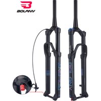 Bolany MTB Forks 34mm inner tube 120/140 travel magnesium-aluminum Boost barrel-axle damping adjustment tapered Shock air fork