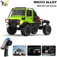 MN333 RC Car 1/18 Half Card Four-Wheel Drive Full Proportional Throttle Steering 4WD Climbing Off-road Vehicle Toy Gift Boy