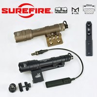 Surefire M600 M600U/M600B Powerful Flashlight with Switch Fit 20mm Rail MLOK Keymod for AR15 SF M600 Scout LED Light Torch