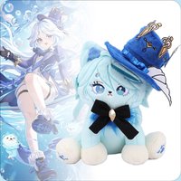 30cm Cute Furina Meow Plush Toys Genshin Impact Game surrounding Plush Toys Movie Stuffed Animals Toys for Kids Birthday Gift
