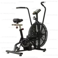 Commercial Aerobic Fitness Equipment, Smart Wind Resistance Fan Bike, Home Spinning Bike, Adjustable Resistance, Durable