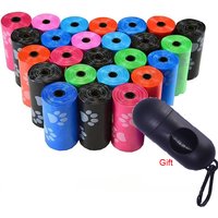 1200 Count Dog Poop Bag with Dispenser Outdoor Cleaning Poop Bag Clean Pets Supplies for Dog Refill Garbage Bag Pet Supplies