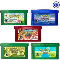 RTC English Game Cartridge Pokemon Flora Sky , Crystal Advance,Ultimate,GBA Flash Game Cartridge,GBA ROM Modified Version