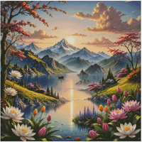 18CT 16CT 14CT Unprinted Top Quality Cross Stitch Kits Embroidery Art DIY Handmade Needlework Home Decor