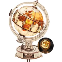 ROKR Curious Discovery Series 3D Wooden Puzzle Games Assembly Telescope Orrery Model Buliding Kits Toys Gift ST