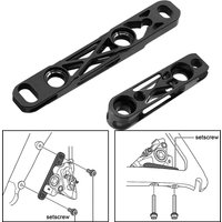 Ultraleichter Scheibenbremsenadapter aus Aluminiumlegierung, Rennrad, 140 mm, 160 mm Konverter für Shimano SRAM Fahrradteil, Scheibenbremsen-Montagebasis
