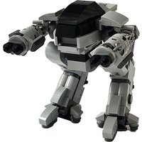 ED 209 Robot Mini Scale Model Moc Building Blocks Diy Assemble Bricks Space Educational Creative Collection Toys Gifts 269PCS