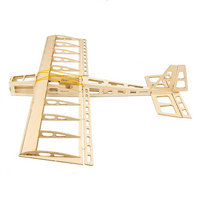 R03 STICK-06 Airplane 580mm Wingspan Balsa Wood DIY Electric Aircraft RC Flying Toy Version Unassembled Single_A66M