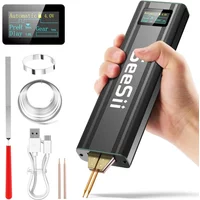 Seesii SE-209 Battery Spot Welders with 5.0Ah Battery Portable Mini Spot Welder for 18650 Battery Welding Nickel Sheets 80 Gear