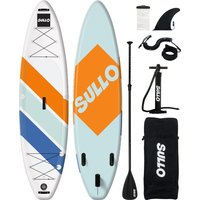 Stand Up Paddle Board SUP zum Surfen, Yoga und Angeln; Ultraleicht, Langlebig, mit Rutschfester Oberfläche, Plus Pumpe und Tasche.