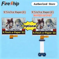Waveshare 9.7inch E Ink Spectra 6 (E6) Full Color Display, 1120×784 Pixels, SPI Communication Interface,Driver HAT Optional