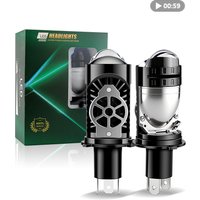 1PC/2PCS For Honda ST1300 H4 LED Lens Mini Led Projector 150W Headlight Bulbs Canbus 9003 HB2 Hi/Lo Beam Motorcycle Turbo Lamps
