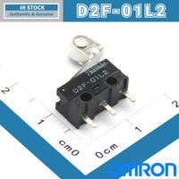 Micro-interrupteur OMRON D2F-01L2 Original Neuf Authentique Japon Point Gris 3 Broches Interrupteur de Fin de Course Réparation Souris Vente en Gros