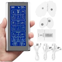 36 Modes Electrical Nerve Muscle Massager Rechargeable Physical Therapy Device Dual Channel 20 Intensity Tens Electrostimulator