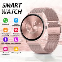 LIGE Women's SmartWatch Blood Oxygen Monitor Sports Fitness Tracker Bluetooth Call Al Voice Assistant Watches For Android IOS
