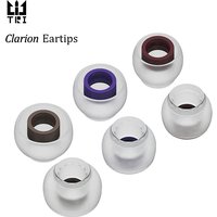 TRI Clarion Silicone Earphone Eartips 3 Pairs for S/M/L Size Headphone Accessory Wired Headset Earbuds KBEAR HBB KAI I3 Pro IEMS