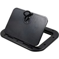 280mm*180mm Marine Deck Plate Access Cover,Anti-aging,Pull Out Inspection White Or Black Hatch With Latch For Boat