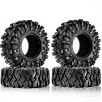 1.9 inch Diamond Tires 110mm*38mm Mud Terrain Wheel Tires For 1/10 Rc Crawler Car Axial Traxxas Trx4 Rc4wd D90 D110 RGT Rc Car