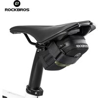 AliExpress ROCKBROS Small Bicycle Saddle Bag Lightweight 0.35L Mini Bike Bag Portable Multifunction Hand Bags Cycling Bag Bike Accessories