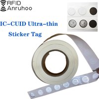 5/10/20 PCS Ultra Thin Cell Phone 13.56mhz Sticker CUID Smart Chip Card RFID NFC 25mm Tag 1K S50 Key Copy IC Badge Clone Write