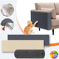 Cat Crawling Mat Climbing Frame Protection Sofa Anti Cat Scratch Trimmable Self-adhesive Felt Fabric Carpet Post Board Cats Toy