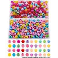 120pcs Mutilcolorful Hair Braids Beads Headwear Cute Candy Colors Plastic Hairpins For Women Girls Hair Accessories for Braids