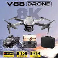 2026 New hot sell V88 Drone 8K GPS Professional HD Aerial Photography Dual Camera Folding Remote Control Aircraft Quadcopter
