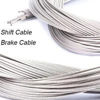 AliExpress NONE 10PCS Universal Bicycle Brake Shift Cable Set Durable Road MTB Bike Brake Line and Shifting Wire Replacement Kit