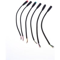 AliExpress NONE Black Ebike Accessories Optional Cable Base Connector Waterproof Connector 2/3/4/5/6Pin Cable Display Pin