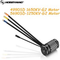 HOT HOBBYWING EZRUN 4990SD 1650KV G2 /5690SD-1250KV G2 Sensored Brushless Motor for 1/6 1/7 1/8 RC Cars