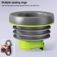 Quick Setups Toilet Flange Prevent Backflow Valve Anti-backflow Toilet Bowl Flange Convenient Leak-Proof