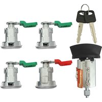 Ignition Cylinder 4 Door Lock Set DL5886 703369 597638 For Ford Econoline Van E150 E250 E350