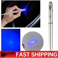 Invisible Ink Pen Anti-Counterfeit Secret Marker Pen With UV Light LED Disappearing Ink Markers for Kids Birthday Student Gifts