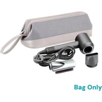 Hair Dryer Carrying Case PU Leather Storage Organizer Waterproof Dustproof Portable Travel Pouch for Dyson
