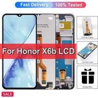 LCD For Honor X6B JDY-LX1, JDY-LX2 LCD Display Touch Screen Replacement with Frame For honor X6B Display Screen Replacement