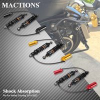 Motorcycle Rear Shocks Absorbers Remote Reservoir Suspension For Harley Touring Road King Electra Street Glide FLHR FLTR 2014-UP